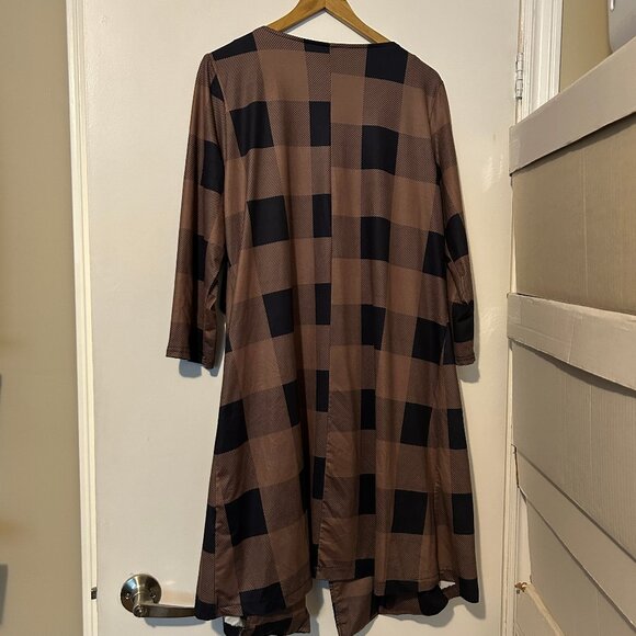 Long Blazer/Jacket - 3/4 length sleeve - soft and smooth - XL - Picture 2 of 7